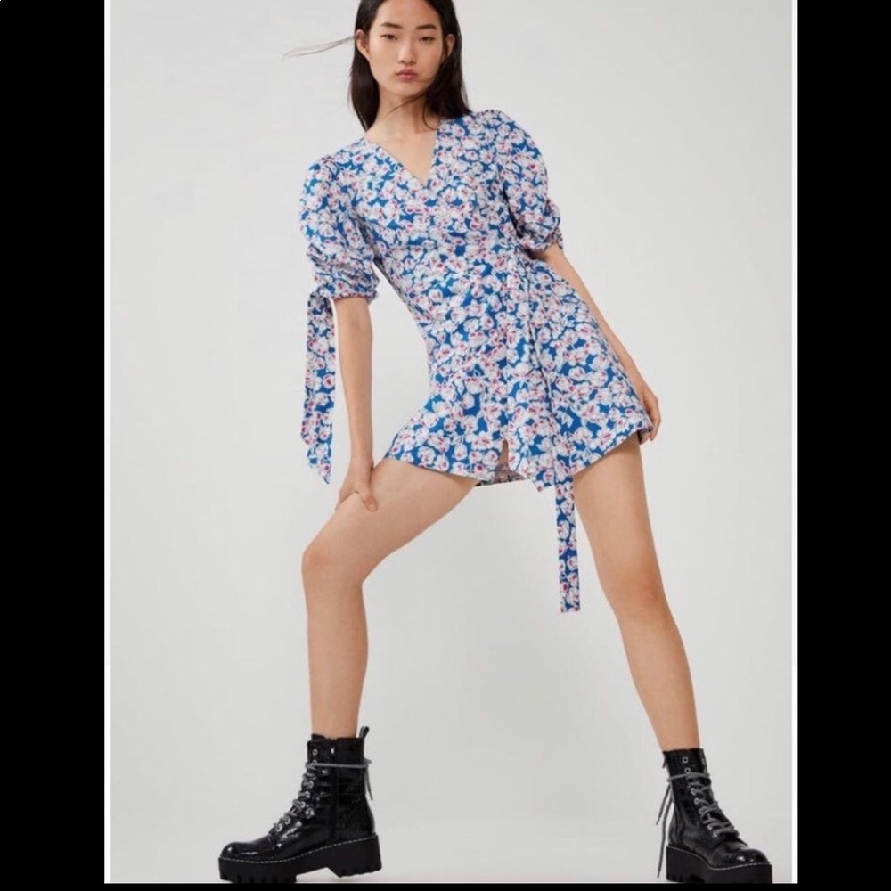 Zara wrap dress